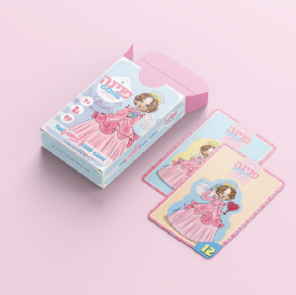 Penina Princess card game mockup 9.6